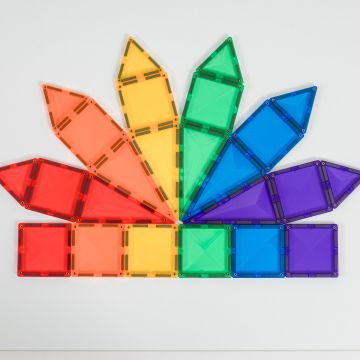 Rainbow Mini Pack 24 pc, Magnetbausteine, Connetix 