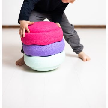 Stapelstein fresh (3 Stk.) Besteht aus: Mint, pink, violet