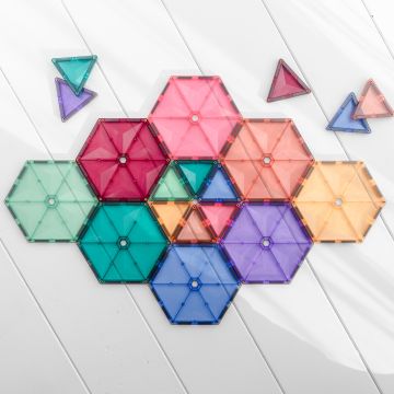 Pastel Geometry Pack 40 pc, Magnetbausteine, Connetix 
