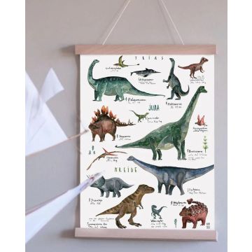 Dinoarten Poster, deutsch, DIN A3, Halfbird