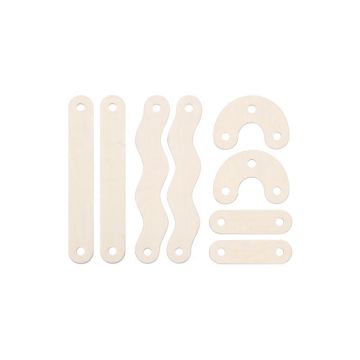 Balancierbalken Polku L Birke, FitWood 