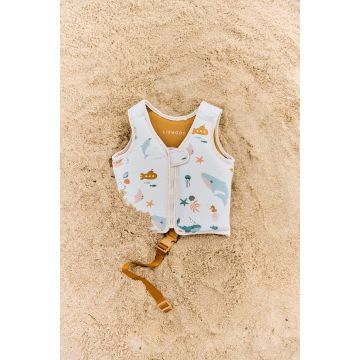 Dove Swim Vest,19-30kg, Sea creature / Sandy,LIEWOOD