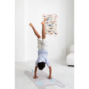 Kinder-Yogamatte Eddy der Elefant, Yogitier® 
