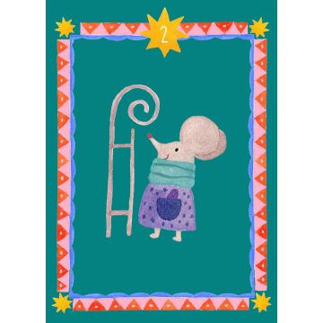 Adventskalender-Karten, Familienadventskalender (2.Edition), Frau Ottilie 