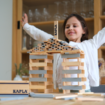 Box mit 40 Kaplas, grau