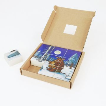 Grüffalo Würfel Puzzle, Bajo