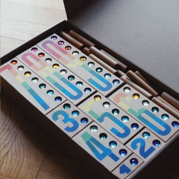 Blöcke 1-9 mit Kristallen, Bajo