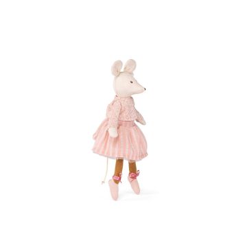 Plüschtier Maus Anna, La petite école de danse, Moulin Roty