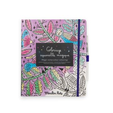 Livre de coloriage aquarelle magique, Les Comètes Filantes, Moulin Roty