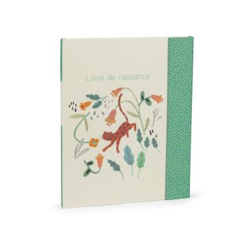 Livre de naissance FR 80 pages, La forêt Mawa, Moulin Roty