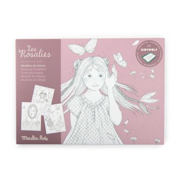 24 Zeichenvorlagen KIDYWOLF, Les Rosalies, Moulin Roty