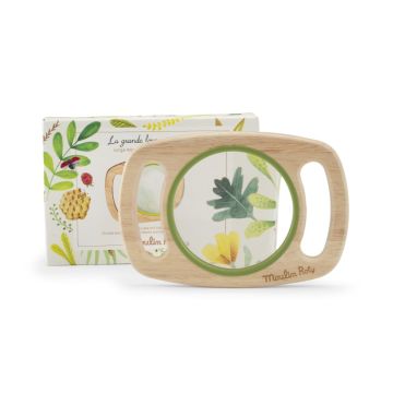 Grosse Lupe mit Griffen, Le Jardin du Moulin, Moulin Roty