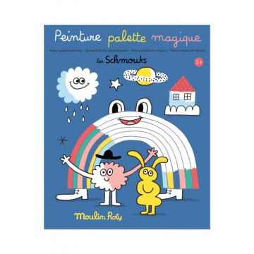 Magische Ausmalbilder, Les Schmouks, Moulin Roty