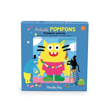 Kit de bricolage « Pompon » (image), Les Schmouks, Moulin Roty