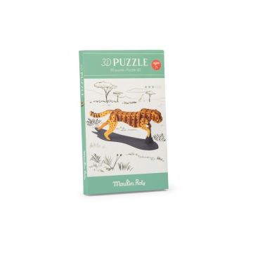 3D-Puzzle Gepard,Tout autour du monde, Moulin Roty