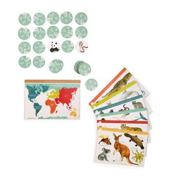 Loto, animaux, Tout autour du monde, Moulin Roty