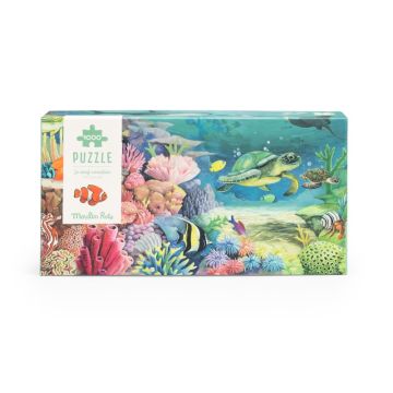 Puzzle Korallenriff 1000 St.,Tout autour du monde, Moulin Roty