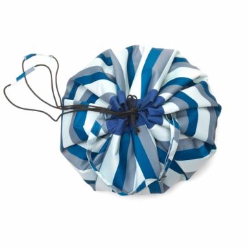 Spielzeugsack, Outdoor blue green stripes, Play&Go