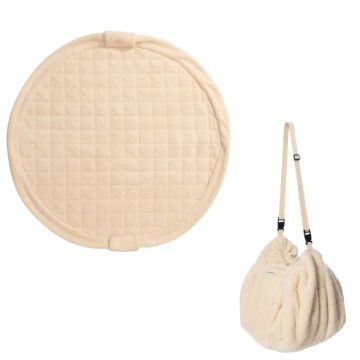 Noomad Soft, Krabbeldecke und Tasche,soft Oak Teddy, Play&Go
