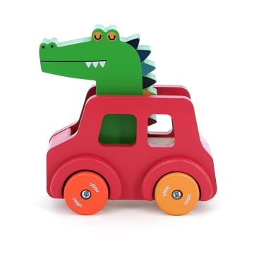 Auto mit Hupe Krokodil, Andy Westface, Vilac