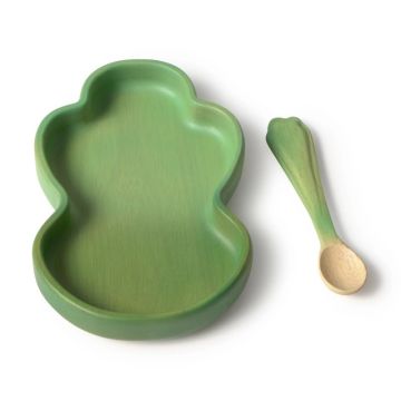 Kendall The Kale Plate & Spoon Set, Geschirrset, Oli&Carol