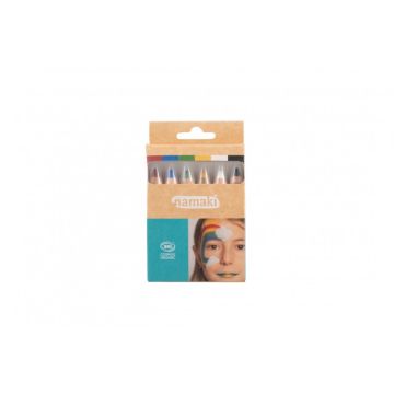 Kit 6 Pencil make-up - Rainbow, Namaki