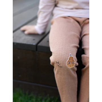 Aufnäher Set, Schnecke, Birne, Wolke, Vogel, Halfbird