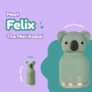 Trinkflasche Mini Bestie Bottle, Koala Felix, asobu