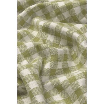 Strickdecke Vichy Matcha 80x100 cm, Swan Lake, Lorena Canals