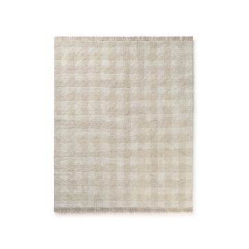 Teppich Vichy Ivory, waschbar 90x120 cm, Swan Lake, Lorena Canals