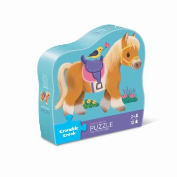 Mini Puzzle Pony, 12 pcs, Crocodile Creek