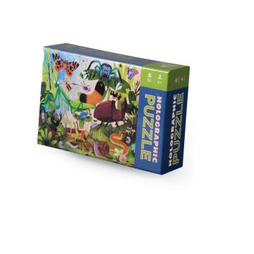 Holo Puzzle Insekten im Garten 50 pcs, Crocodile Creek