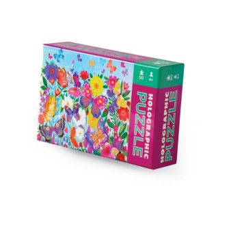 Holo Puzzle Schmetterlinge 50 pcs, Crocodile Creek