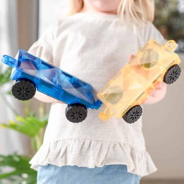Rainbow Car Pack 2 pc, Magnetbausteine,  Connetix