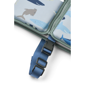 Dove Swim Vest, 11-15 kg, Shark / Dove blue,LIEWOOD