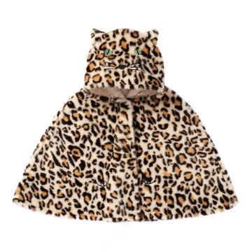 Leopard Dress Up Fluffy Cape, Rockahula