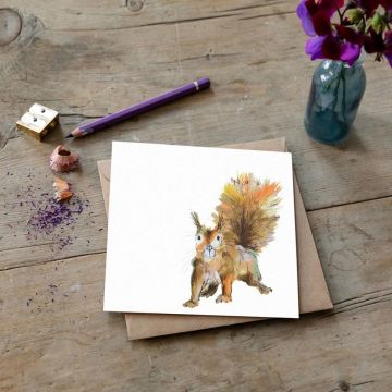 Moses das rote Eichhörnchen Geburtstagskarte, Catherine Rayner