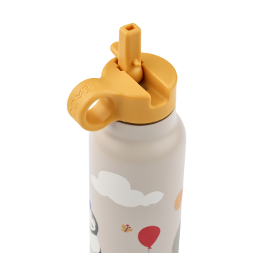 Falk Water Bottle 350 ml,Around the world / Sandy,LIEWOOD