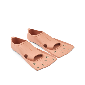 Gustav bedruckte Schwimmflossen Gr. 30 ,32, Peach, LIEWOOD