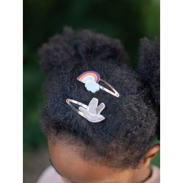 Regenbogen Vogel, Haarspange, Halfbird