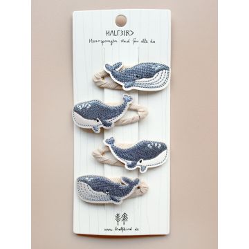 Walfisch, Haarspange, Halfbird