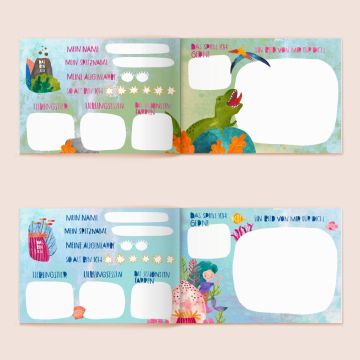 Kindergarten-Freundebuch (Hardcover), Frau Ottilie