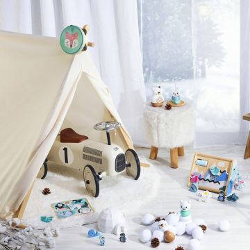 Kanadisches Zelt écrue, Vilac