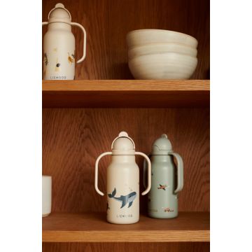 Kimmie Water Bottle 250 ml,Sea creature / Sandy,LIEWOOD