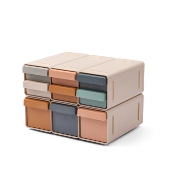 Kylian Storage System, Aufbewahrungssystem, Sandy multi mix, LIEWOOD