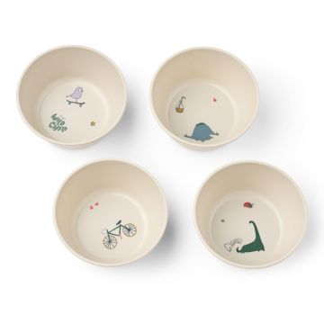 Lot de 4 bols Cees, Tamtam Sandy, Liewood