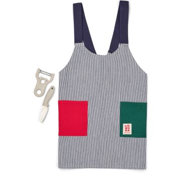 Arda Little Chef Kochset Classic, Navy Multi Mix, Liewood