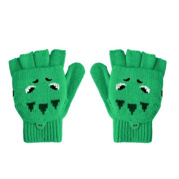 T-Rex-Strickhandschuhe, 7–10 Jahre, Rockahula