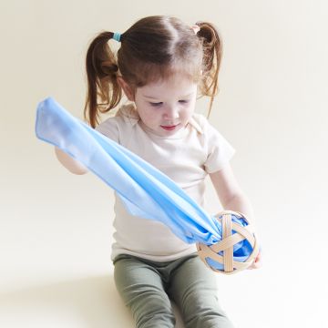 Playsilks - Seidentücher zum Spielen und Dekorieren,gelb, Sarah's Silks