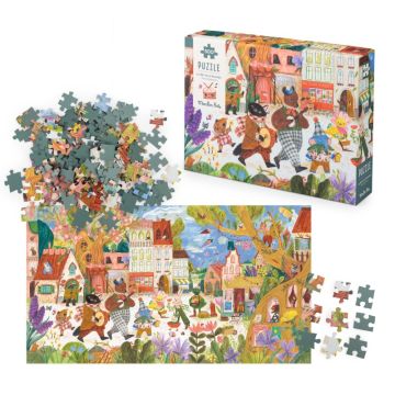 Puzzle Les Minouchkas (500 St.), Moulin Roty